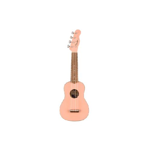 Ukelele Soprano Fender Venice California Shell Pink 097-1610-556  