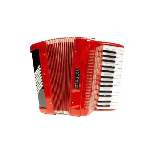 Acordeon Corelli a piano 34 teclas con Correa + Funda Deluxe  