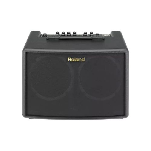 Amplificador Roland Ac60d Para Guitarra Acustica 2 Canales Color Negro  