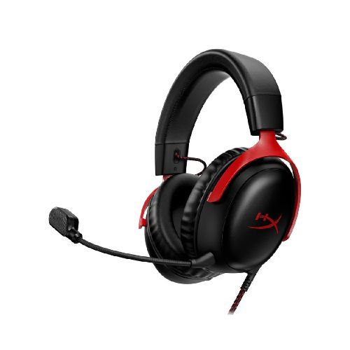 Auricular Gamer HyperX Cloud III Negro Rojo