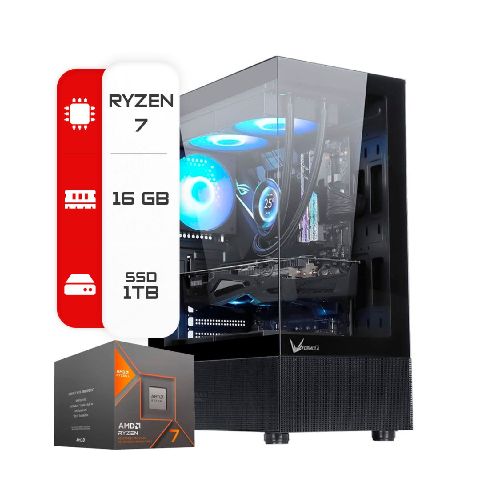 Pc Amd Ryzen 7 8700G-16Gb-1TB-650W  