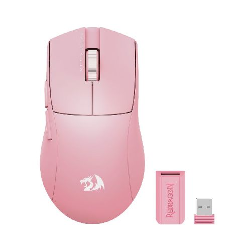 Mouse Gamer Redragon K1NG Pro M916P-PRO-1K Rosa