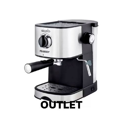 Outlet - Cafetera Expresso Peabody PE-CE4601IX Plateado