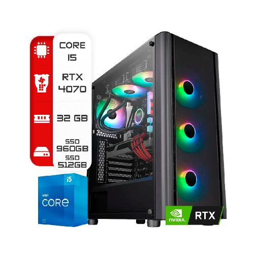 Pc Intel Core i5 13400-32Gb-1TB-RTX 4070  