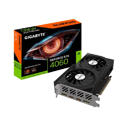 Placa De Video GeForce RTX 4060 8Gb Gigabyte Windforce Oc