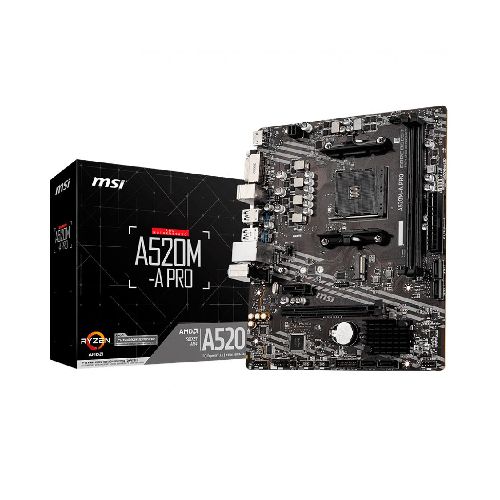 Motherboard AM4 - Msi A520M-A PRO