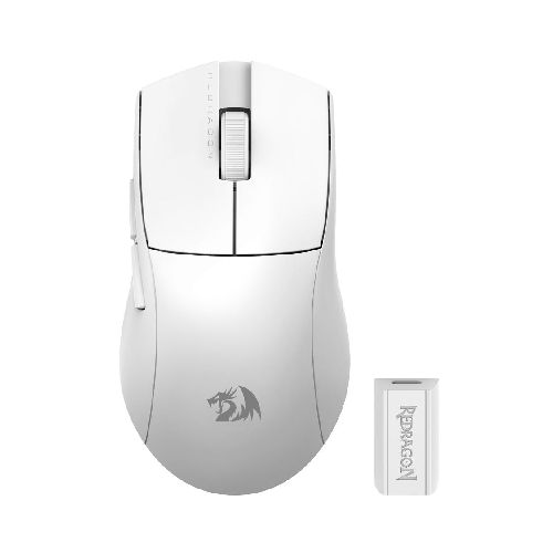 Mouse Gamer Redragon K1NG Pro M916W-PRO-4K Blanco