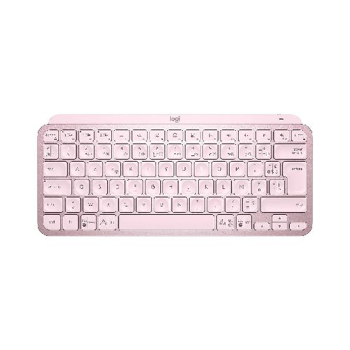 Teclado Logitech Mx Keys Mini Inalámbrico Rosa