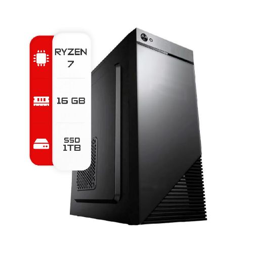 Pc Amd Ryzen 7 5700G - A520 - 16Gb -Ssd 1Tb  