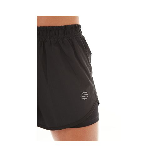 Short Femenino Running - Negro  