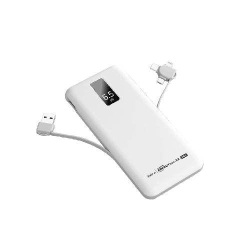 Cargador Portatil Foxbox Energy Slim V2 6500 Mah Blanco  