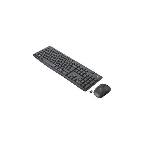 Mouse Y Teclado Logitech MK295 Silent Wireless Negro  