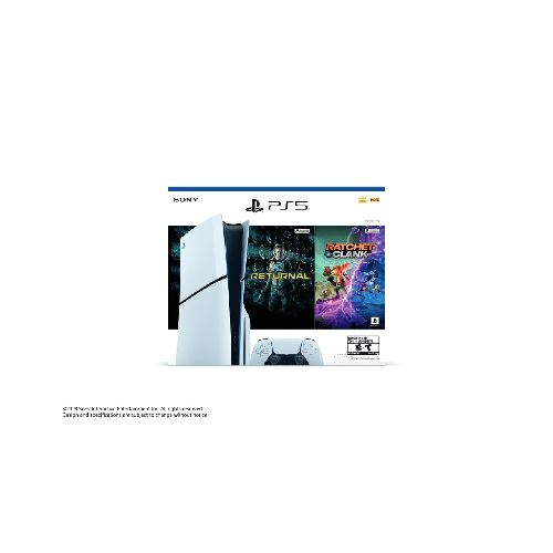 Consola Sony Playstation 5 Slim Standard 1Tb Ratchet And Clank: Rift Apart Returnal Blanco 2022  