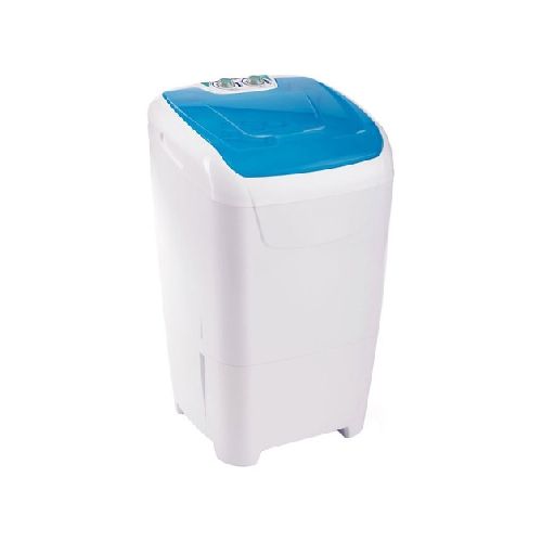 Lavarropas Columbia Semiautomático 7kg Color Blanco/celeste  