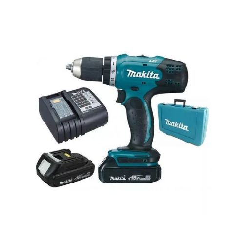 Taladro Atornillador Makita DDF453SYE 18v + 2 Baterías y cargador