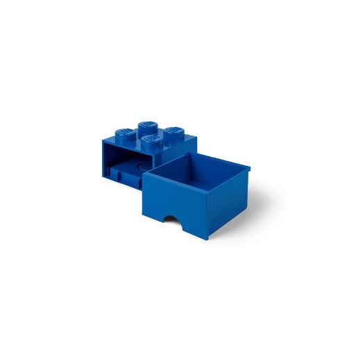 Organizador 4 Nodos Cajonera Azul Lego