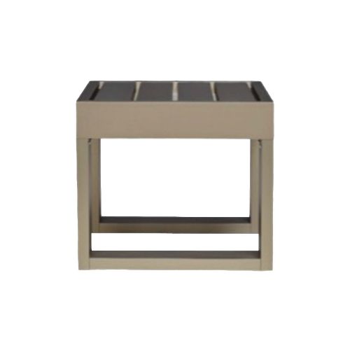 Mesa Lateral Andes Aluminio 41X41 Cm Cc Outdoor