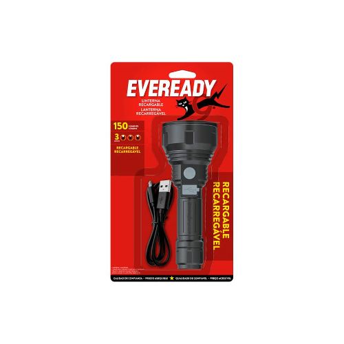 Linterna Recargable 150 Lumenws Eveready