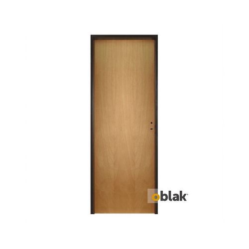 Puerta Enchapada Natural T10 Izquierda 80Cm Oblak