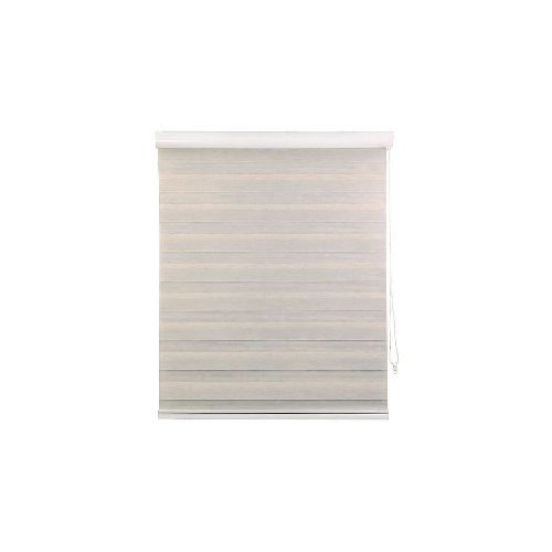 Cortina Roller Zebra Textura Beige 120X165 Cm Cotidiana