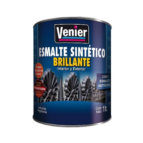 Esmalte Sintético 3P Interior/Exterior Azulejo Brillante x1Lt Venier