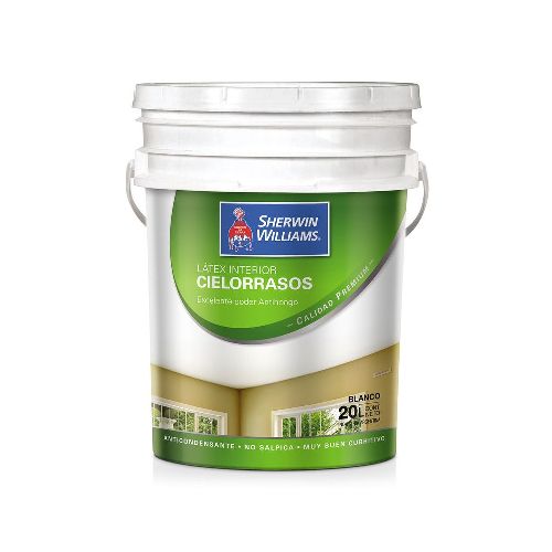 Látex Interior Cielorrasos 20Lts Sherwin Williams