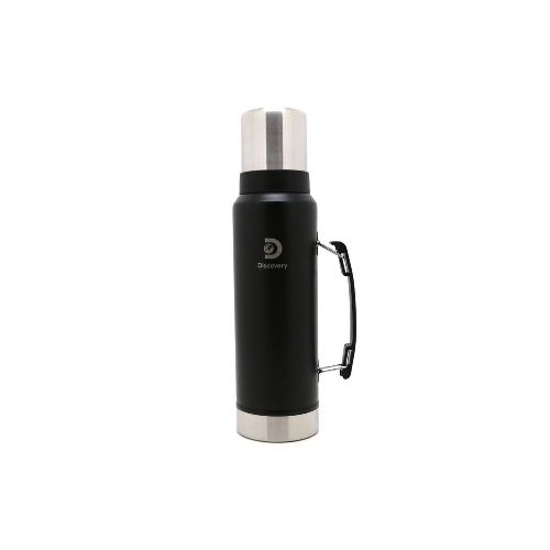 Termo Con Manija Negro 1300 Ml Discovery