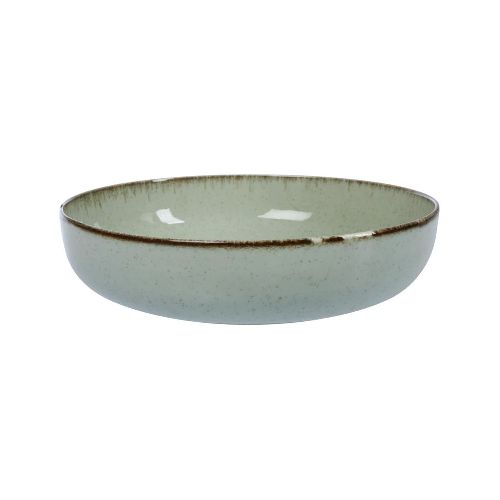 Plato Postre Porcelana Green 19 Cm Kutahya