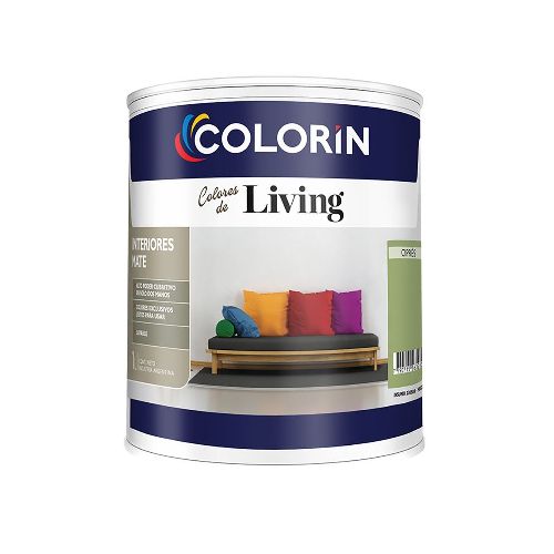 Látex Interior Living Cipres 1Lts Colorin