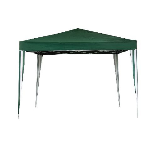 Gazebo Plegable 3X3m Verde y Blanco Outzen