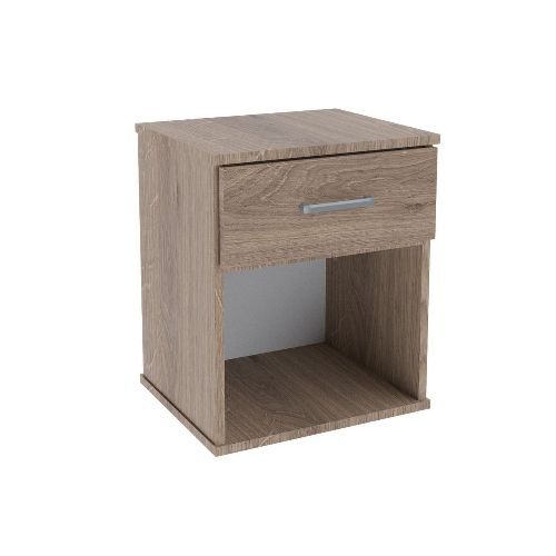 Mesa De Luz 1C 47X40X55.5 Cm Roble Denver Fiplasto