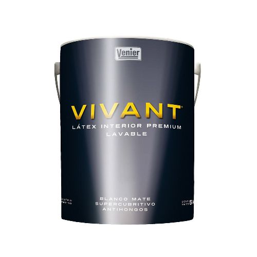 Látex Interior Premium Venier 5 Kg Vivant