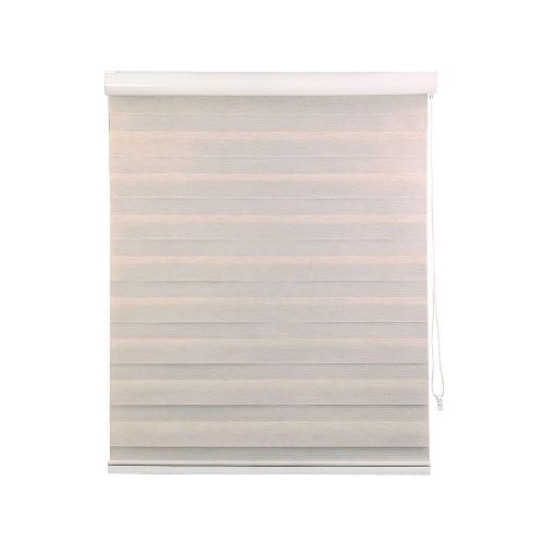 Cortina roller zebra textura beige 160x165 cm Cotidiana