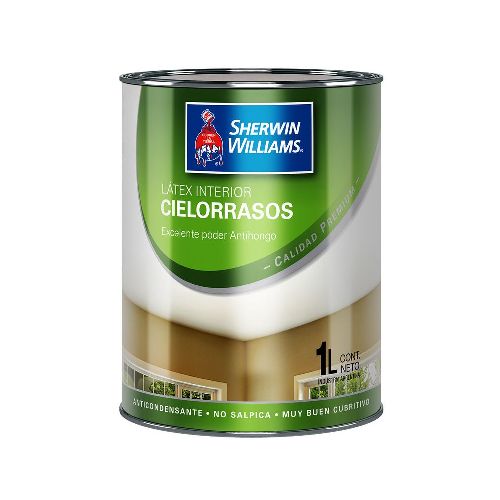 Látex Interior Cielorrasos 1Lt Sherwin Williams