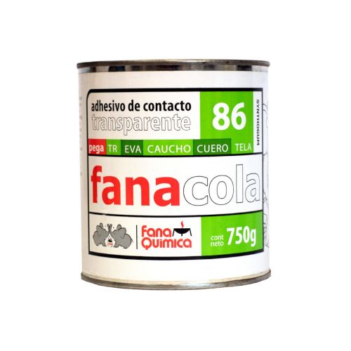 Adhesivo Contacto Transparente 750Gr Fanacola