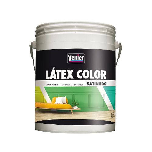 Látex Interior Premium Satinado Venier Blanco 4Kg