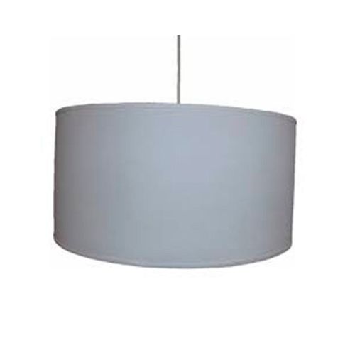 Lámpara Colgante Pvc B/C E27 Circular 35X35 Gris