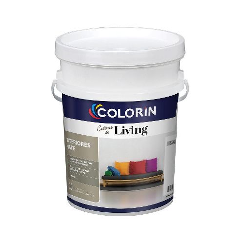 Látex Interior Living Blanco 20Lts Colorin