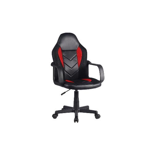 Silla gamer 5238PR negro/rojo 94x55x59 cm M+Design