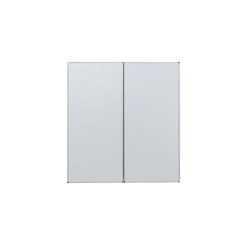 Alacena Potenza 0.6 M 2 Puertas Blanca Aluminio Ricchezze