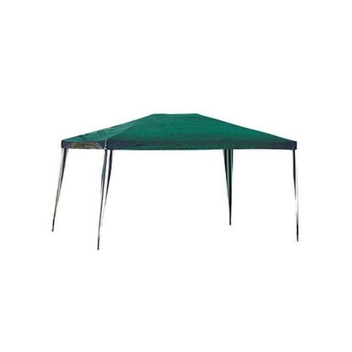 Gazebo Polyester Verde Blanco 3X4 M Outzen