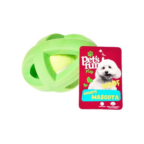 Juguete Para Mascotas Pet's Fun Pelota Tenis