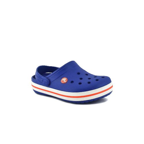 Sandalias Crocs | Sandalia Crocs Crocband Kids Cerulean Blue/Naranja - Ferreira Sport | Compra online en cuotas sin interés