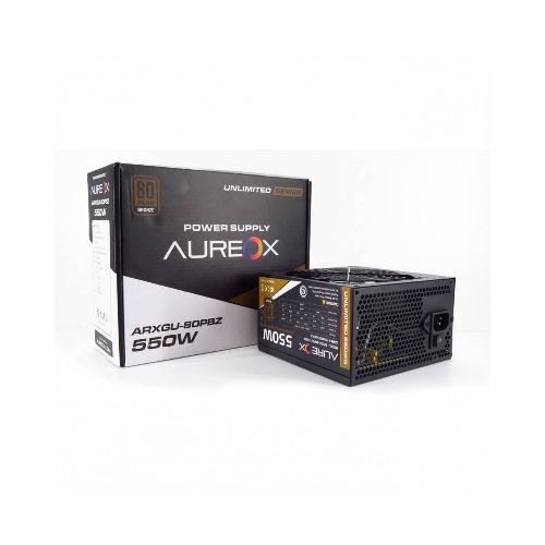 Fuente Gamer Aureox 550W Bronze 80+Psu