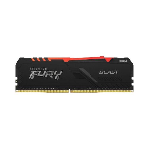 Memoria Ram Kingston Ddr4 8gb 3600mhz Fury Beast Rgb