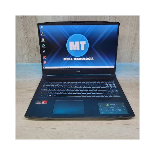 Outlet Notebook Msi 15.6'' - Amd Ryzen 7 5800H - 16Gb Ram Ddr4 - Ssd 512Gb - Rx 6600M 8Gb