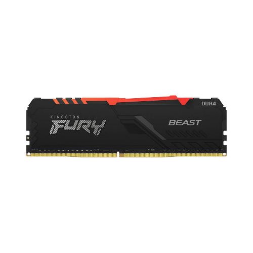 Memoria Ram Kingston Ddr4 8Gb 3200Mhz Cl16 Fury Beast Rgb