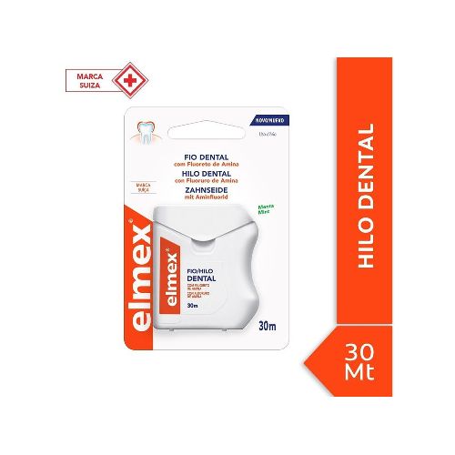 Elmex Hilo Dental Menta 30 M - Farmacia Online, dermocosmética y cuidado personal - FarmaPlus