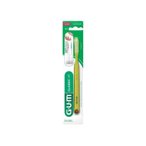 GUM en Farmaplus: Gum Cepillo De Dientes Classic 411 - Farmacia Online, dermocosmética y cuidado personal - FarmaPlus