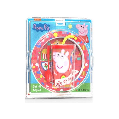 Peppa Pig Set Bowl Vaso Cuchara En FarmaPlus - Farmacia Online, dermocosmética y cuidado personal - FarmaPlus